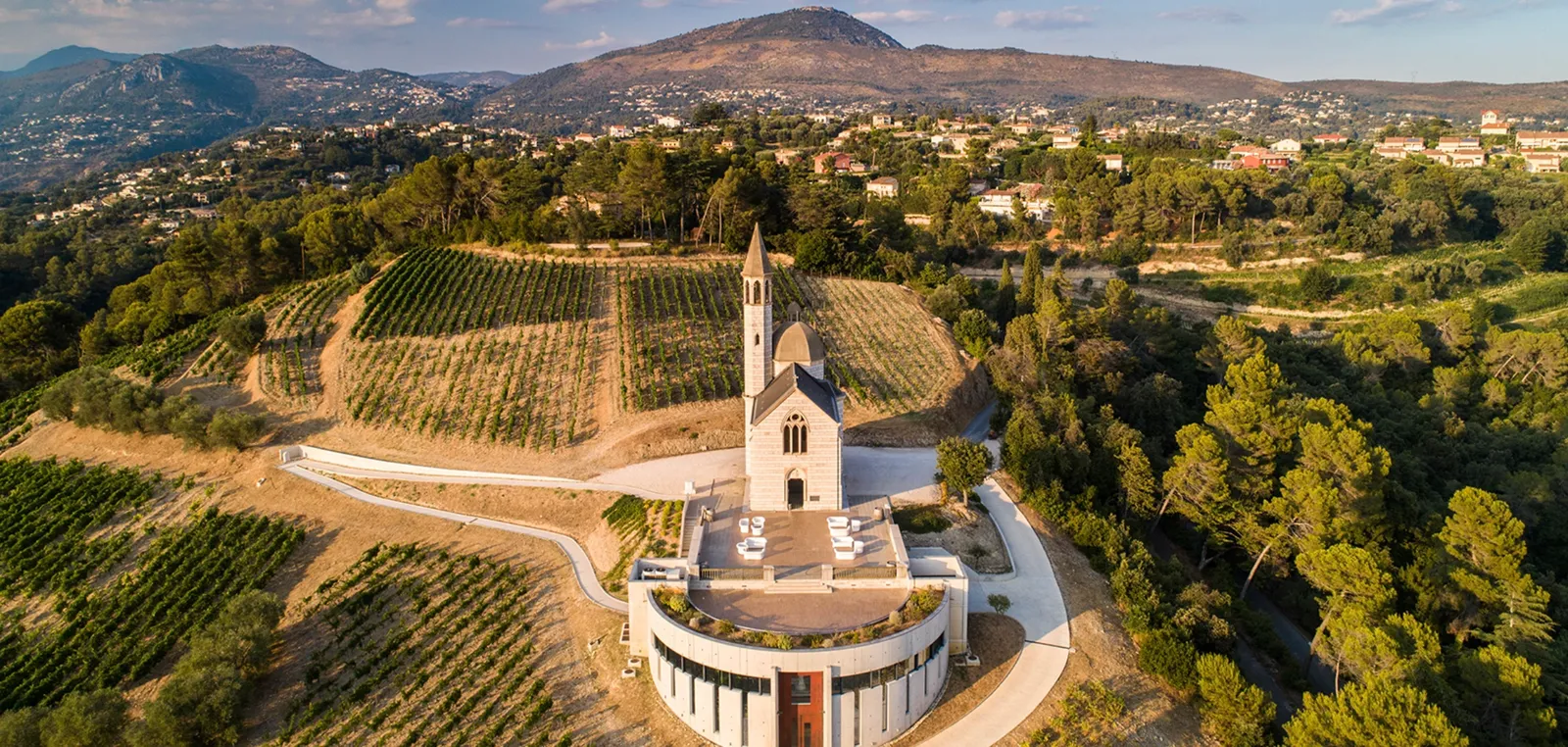 A historic winery above Nice