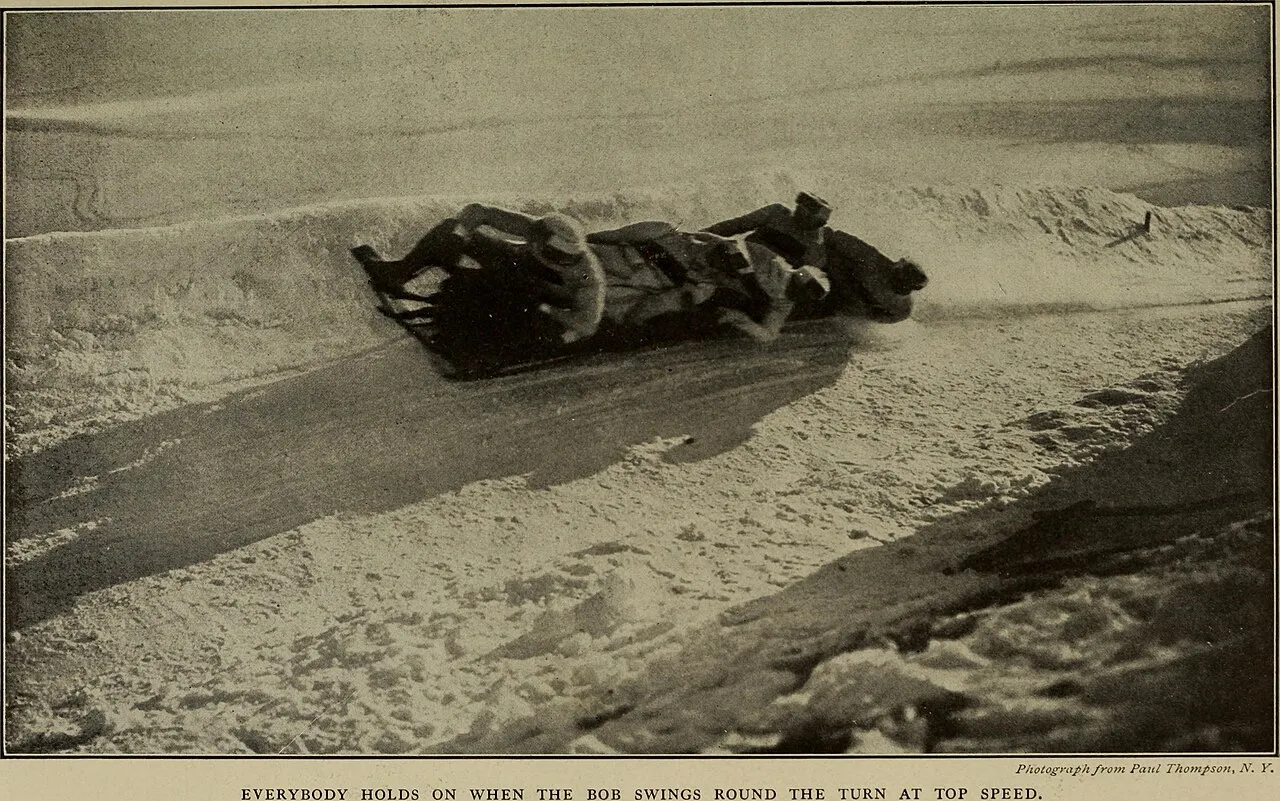 (2) Bobsleigh: one of the first “resort” entertainments