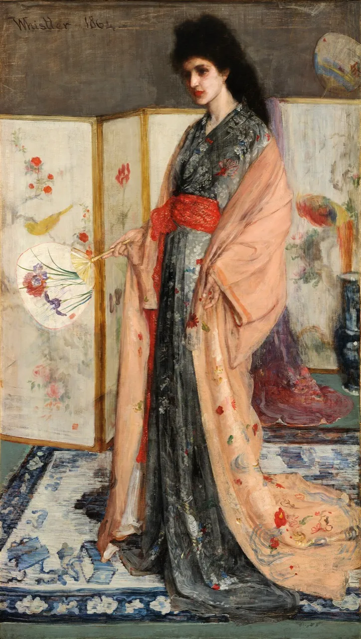 (2) Whistler, “The Princess from the Land of Porcelain”