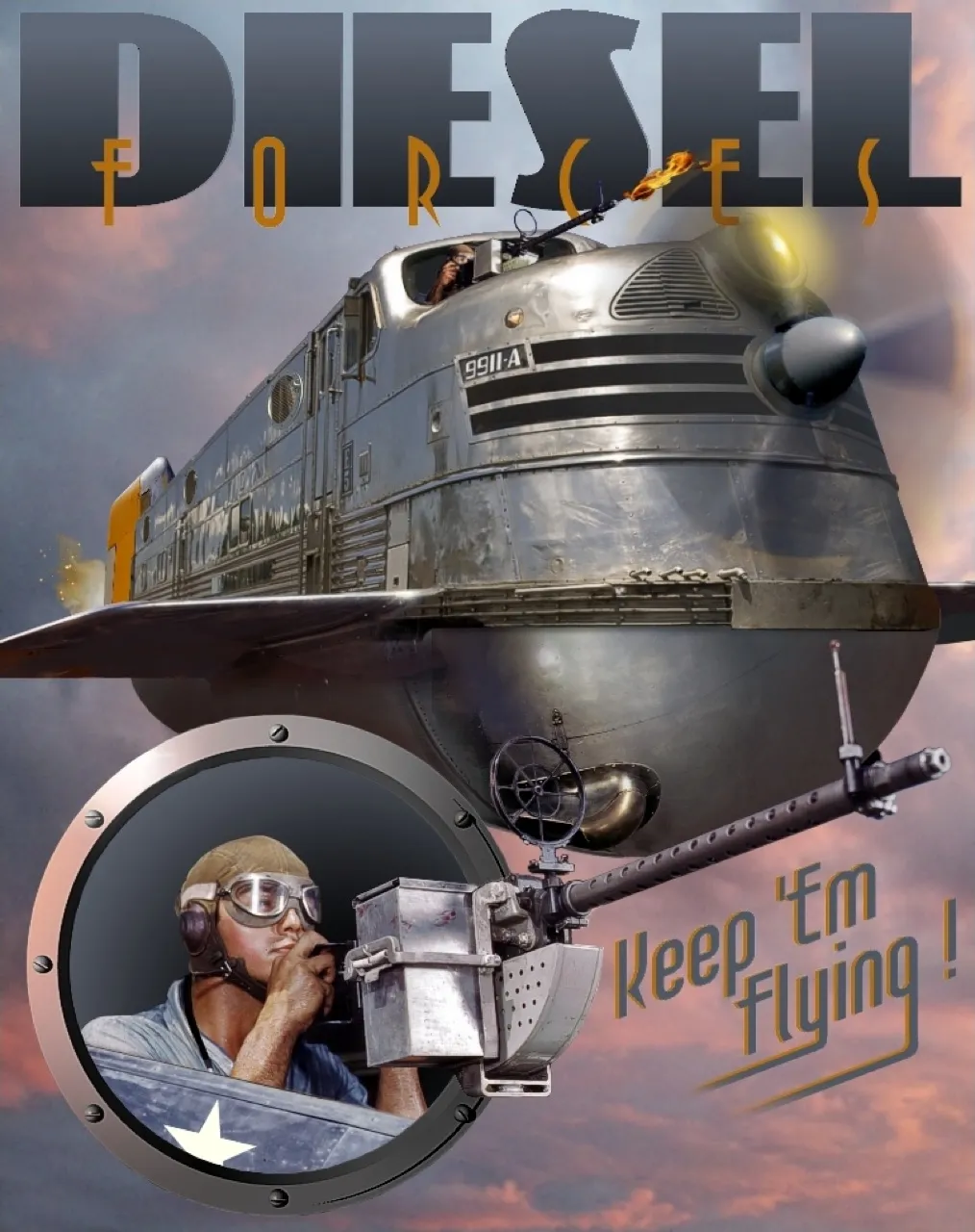 (1) An Art Deco poster