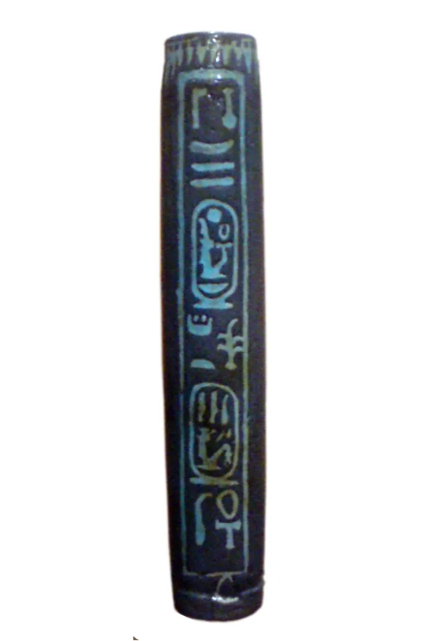 (2) A vessel for eye paint