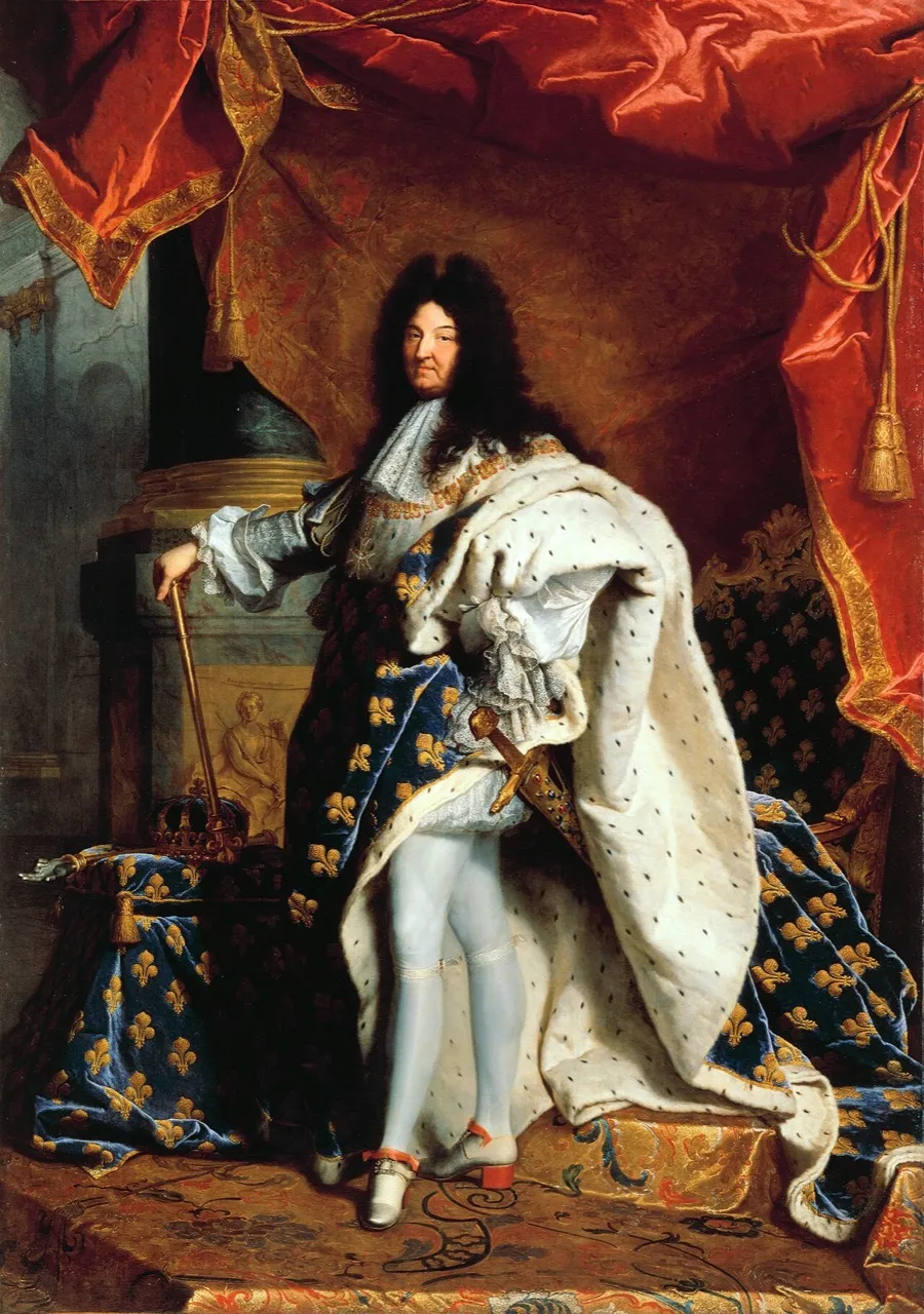 Hyacinthe Rigaud’s portrait of Louis XIV, 1701