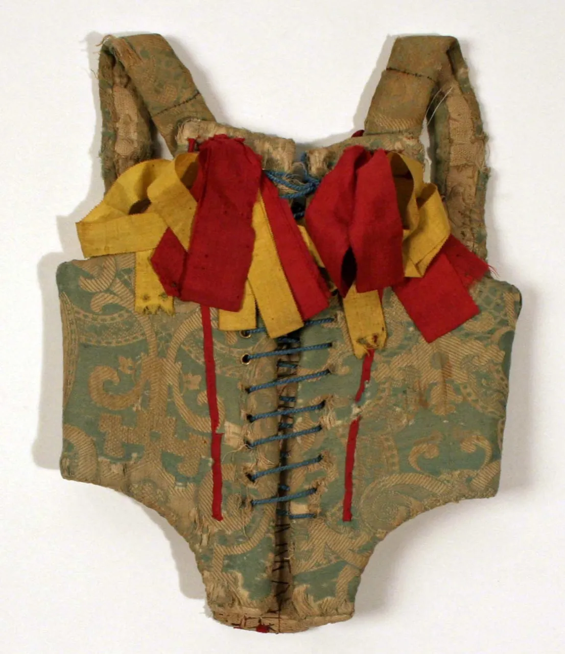 (1) Eighteenth-century stays: a conical torso and a straight back